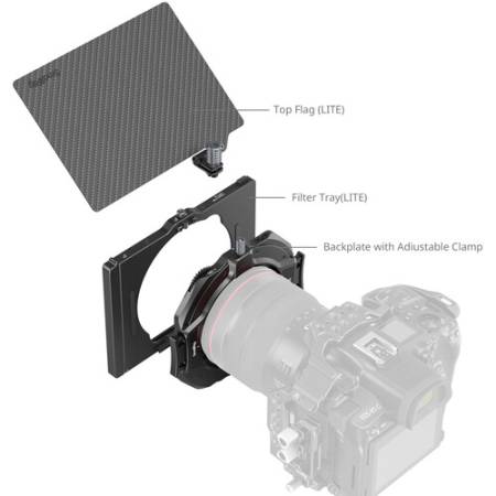 SmallRig 4409 - zestaw, Matte Box z regulowanym zaciskiem filtrowym_2